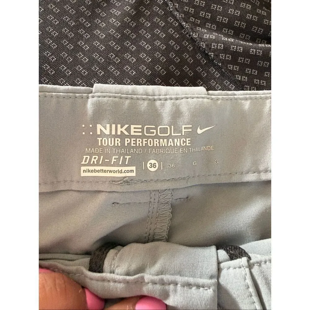 Men’s Nike Gray Golf Shorts 36
